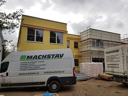 Subdodávka izolace nových stropů při rekonstrukci MŠ v Mladé Boleslavi